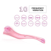 Cock Ring with Tongue Vibrator for Couples